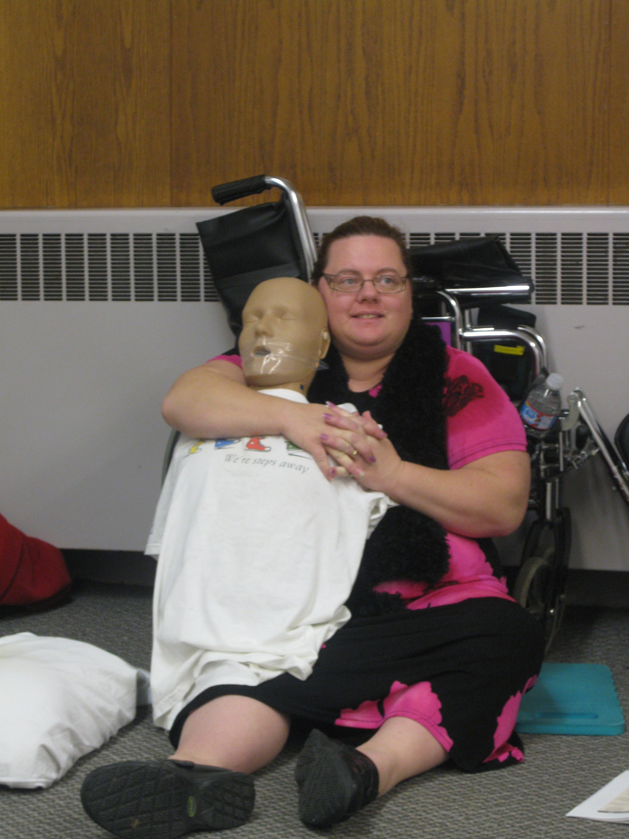 Learning CPR in London, Ontario