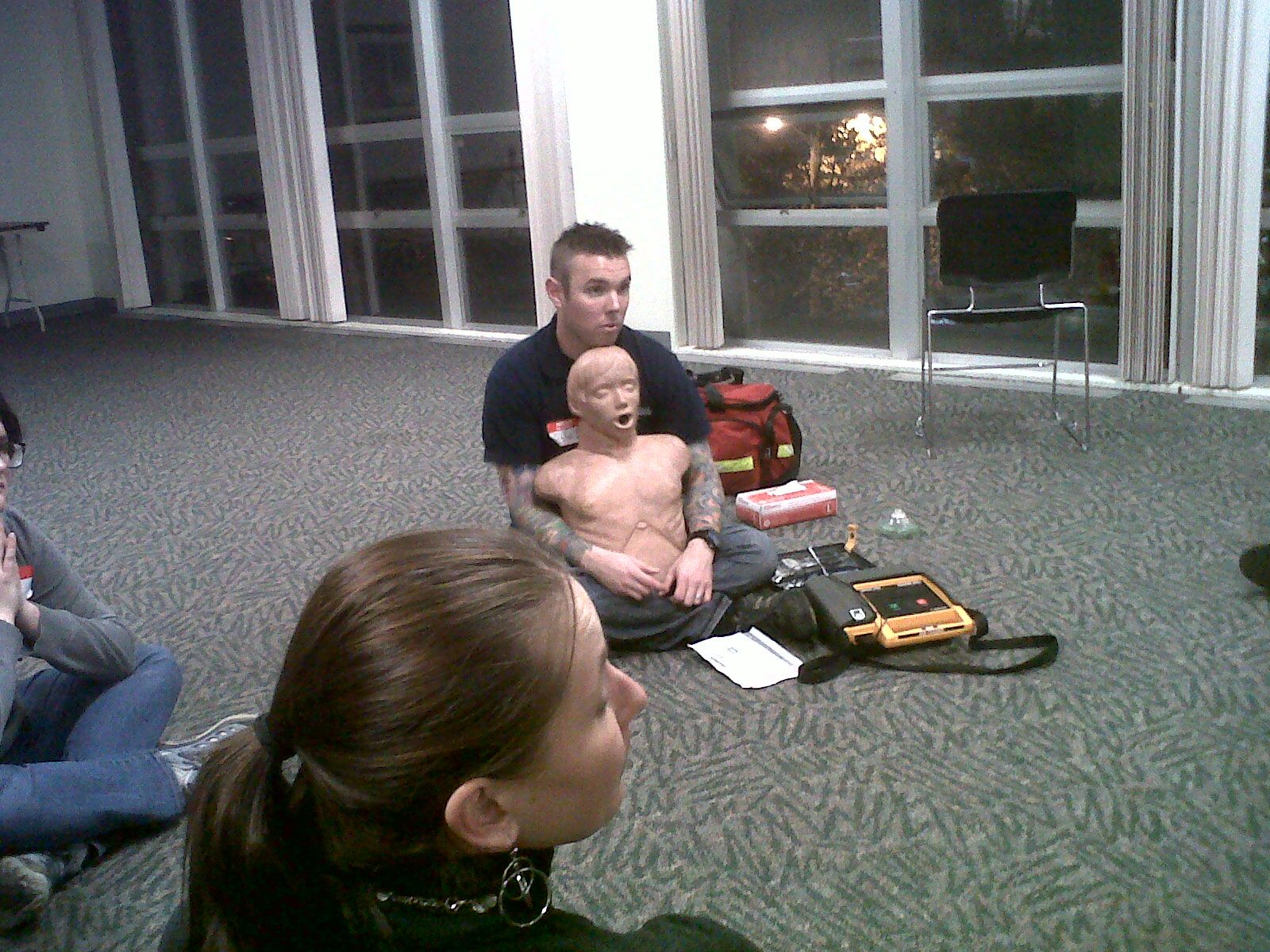 Learning CPR in Halifax