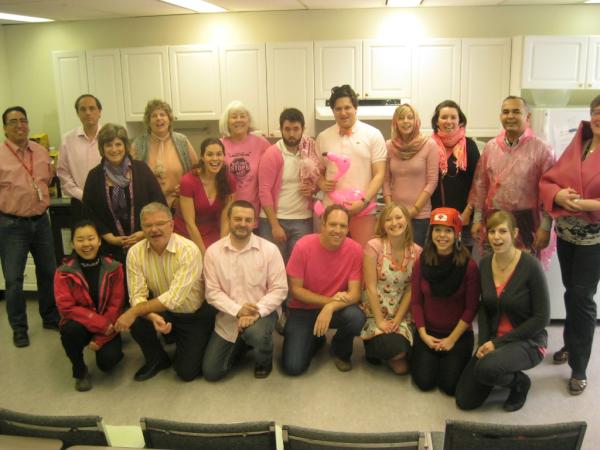 Pink Shirt Day in Calgary, Alberta