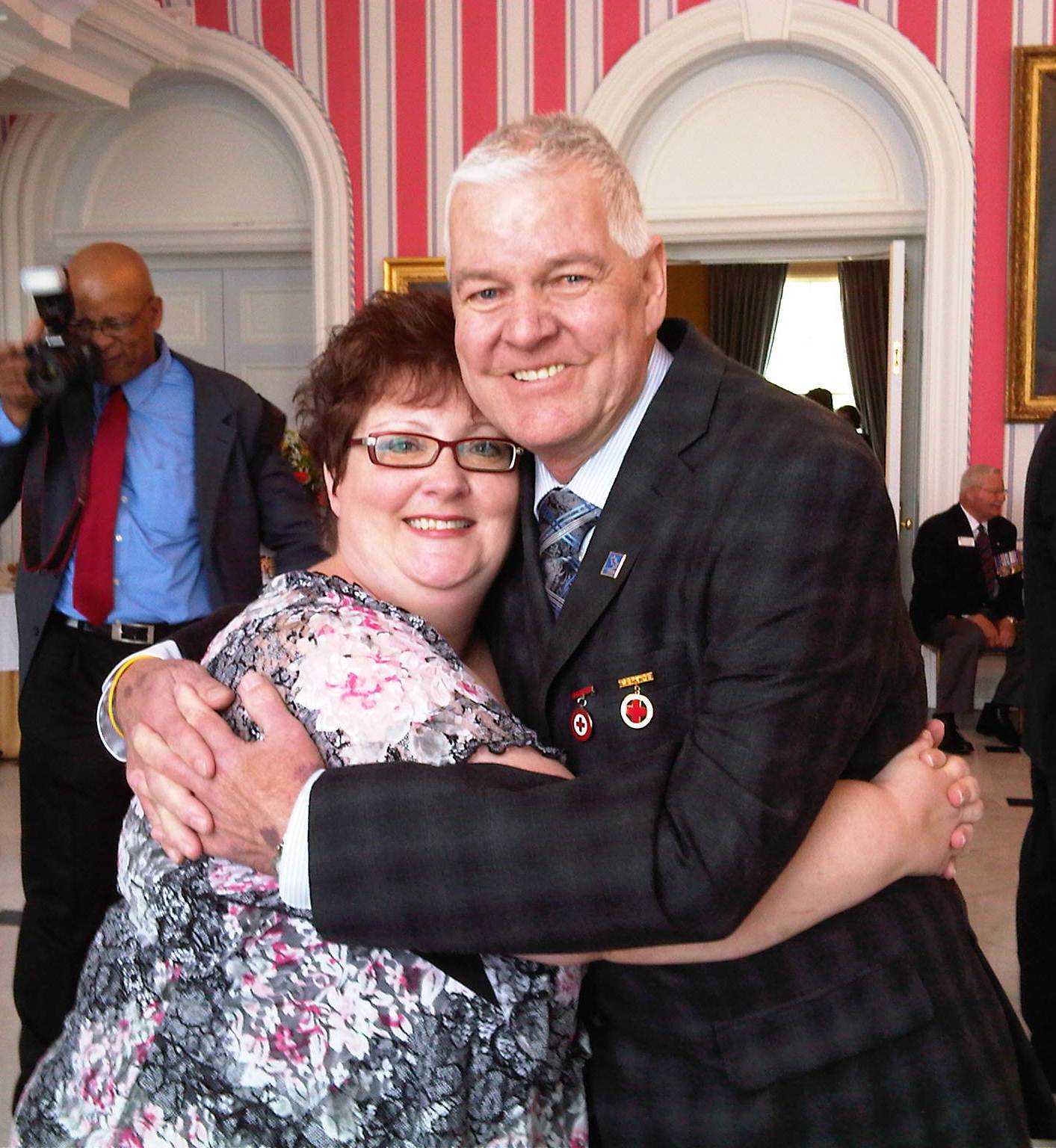 Lynn and Marvin MacLeod receive Caring Canadian Award at Rideau Hall