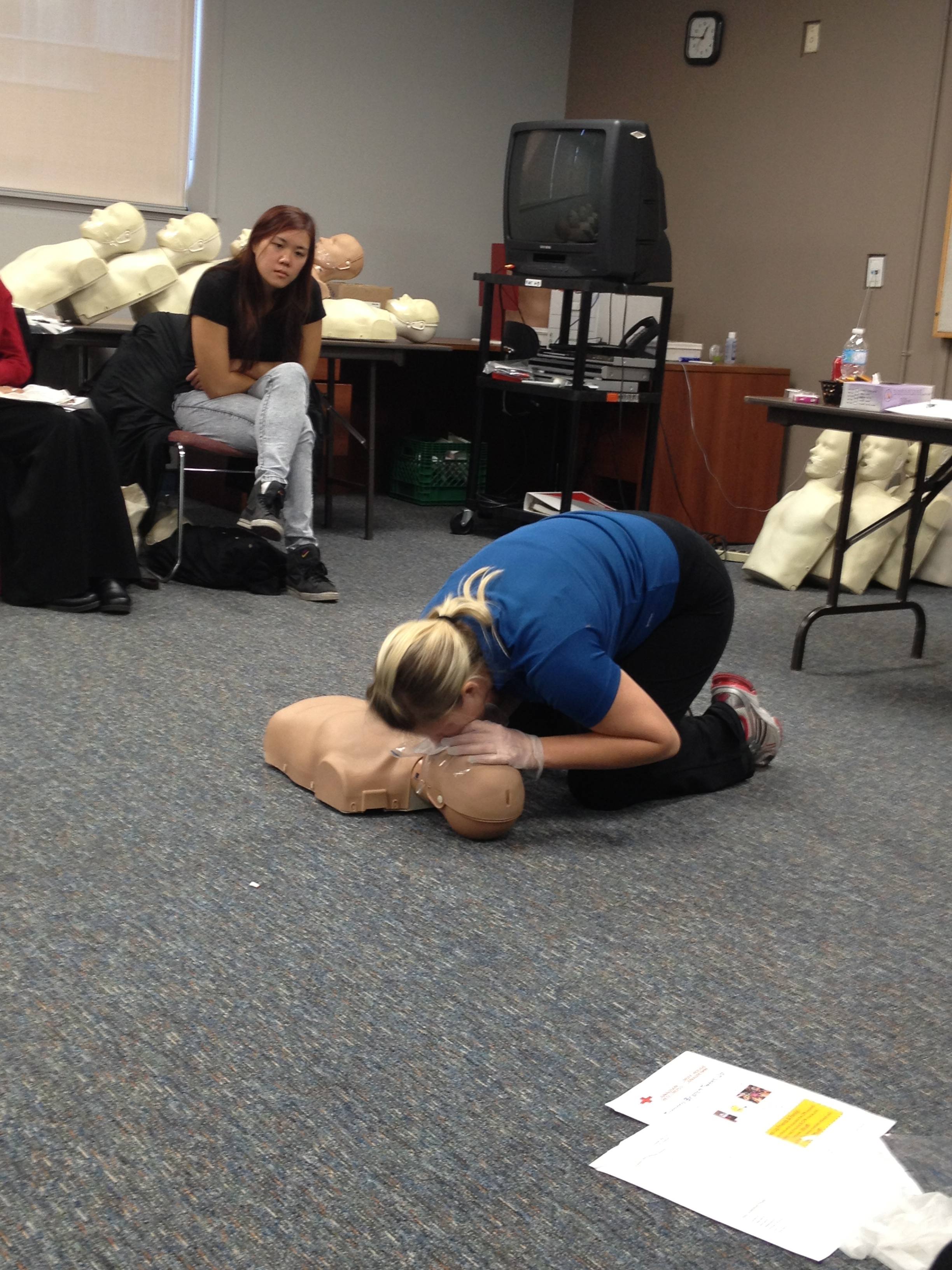 CPR on our dummies