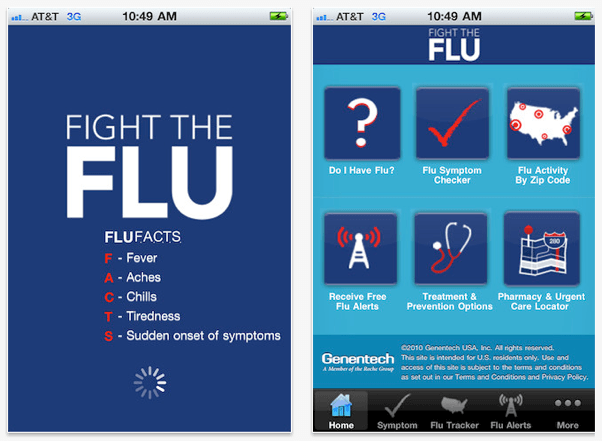 Fight the Flu app