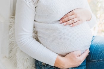 Photo of pregnant person