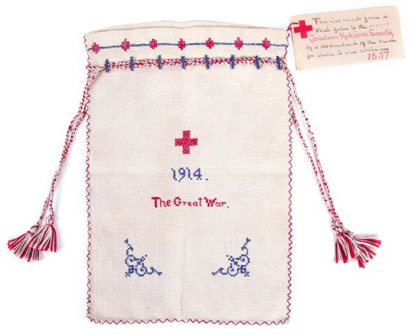  First World War “ditty bag” (front) 
