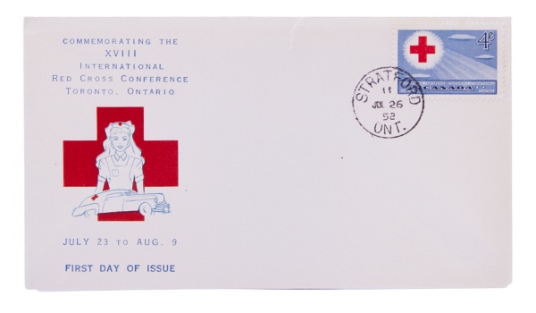 Red Cross Envelope 