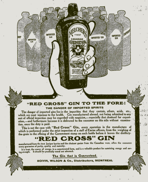 Emblem Abuse: “Red Cross” Gin