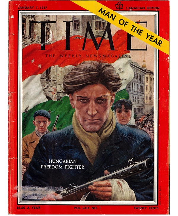 TIME magazine cover, January 7, 1957