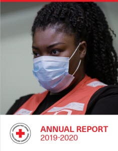 photo of front cover of annual report 2019-2020