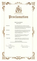 Click here to view proclamation (PDF)