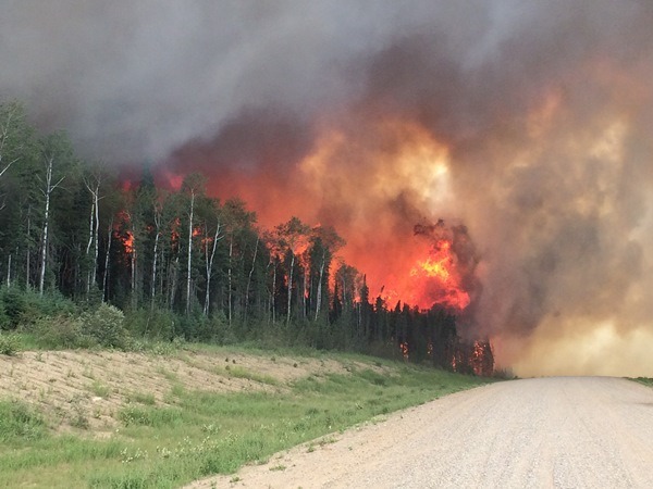 Saskatchewan forest fires