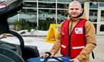 Canadian Red Cross volunteer Igor Kyzym