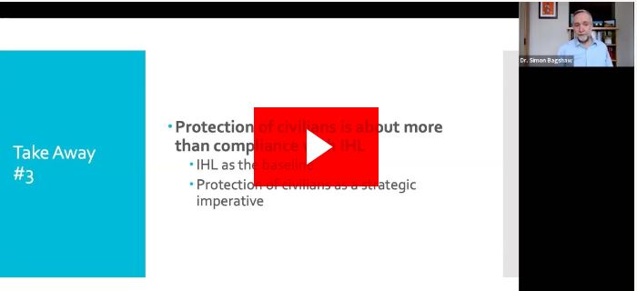 Protection of Civilians Webinar video