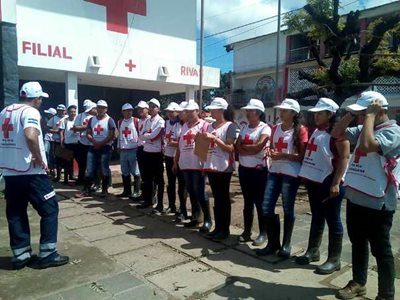 Nicaraguan Red Cross personnel ready to respond to disasters
