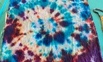 tie dyed shirt
