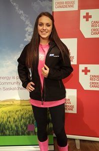 Chelsie is the Red Cross Pink Day Youth Ambassador for 2016 in Saskatchewan