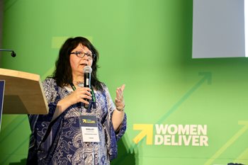 Shelley Cardinal at Women Deliver