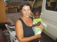 While on a two-year mission to help in agricultural projects in South Sudan, Pam had a baby named after her!