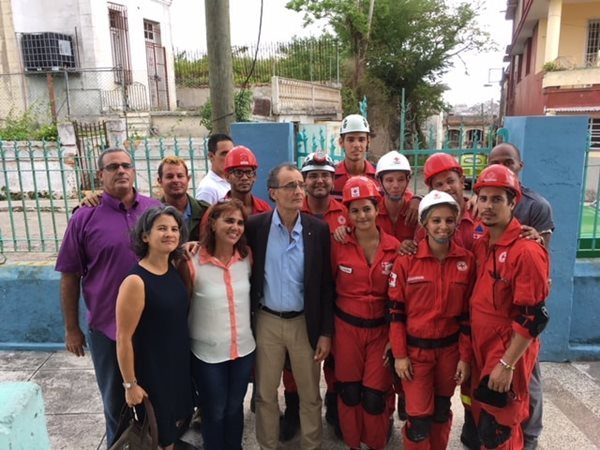 While we were in Cuba we met local leadership, staff and volunteers - what a truly amazing team of Cuban Red Cross staff and volunteers. They live and demonstrate the great work and commitment to what it means to be a Red Crosser.