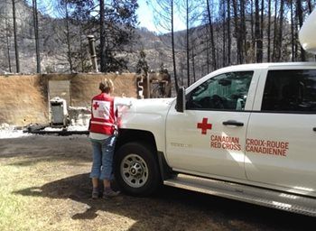 The blaze strengthened a partnership between the Canadian Red Cross and the Regional District of Kootenay Boundary to deliver Emergency Social Services.