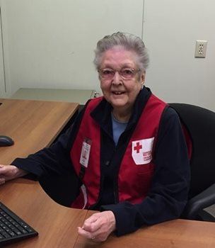 Joan began volunteering with the Canadian Red Cross in 2005 following a call for volunteers after the Indian Ocean earthquake and tsunami