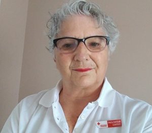 Marie Bernatchez, Canadian Red Cross volunteer