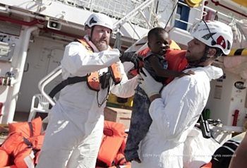 Rescuing those making the treacherous journey across seas in search of refuge