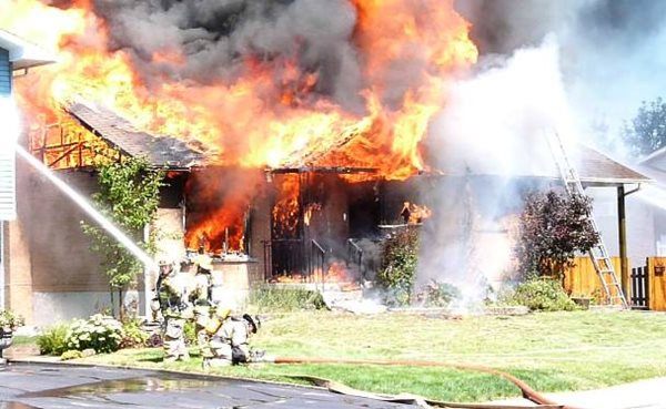 The Guay-Bourbonnais family home, in Marieville, Quebec, was completely destroyed by a fire