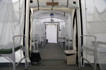 The Red Cross field hospital in Mozambique has opened a specialized malaria treatment centre to support people affected by Cyclone Idai