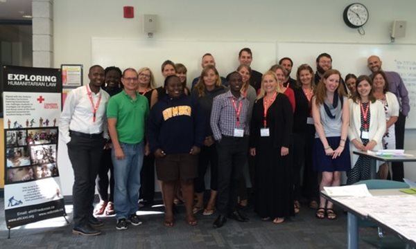 The newest cohort of Ontario Educators trained at the Exploring Humanitarian Law Educator Training August 23-24, 2016
