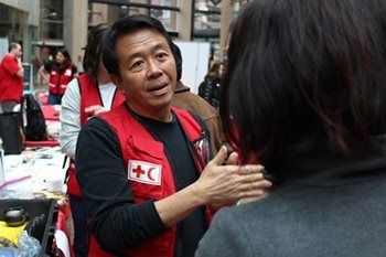 Angelo Leo, a Canadian Red Cross humanitarian from Vancouver, has helped people impacted by disasters and emergencies as far away as Nepal, Bangladesh, and the Philippines