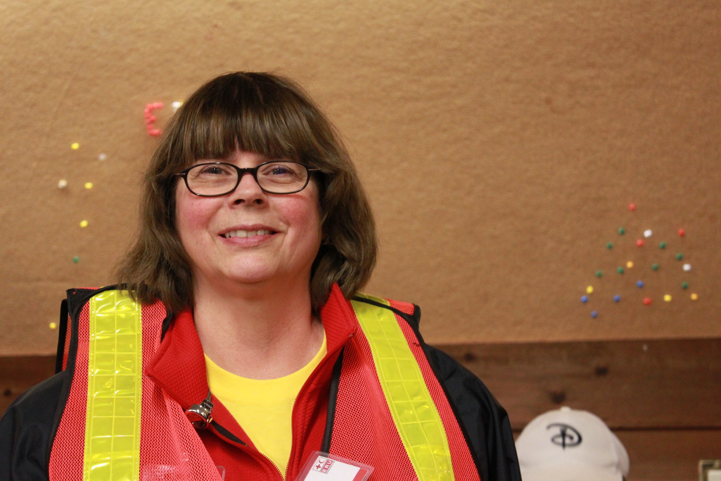 Bev is a Disaster Management volunteer in York Region volunteering at the ERU training and helping co-ordinate the mass casualty simulation.