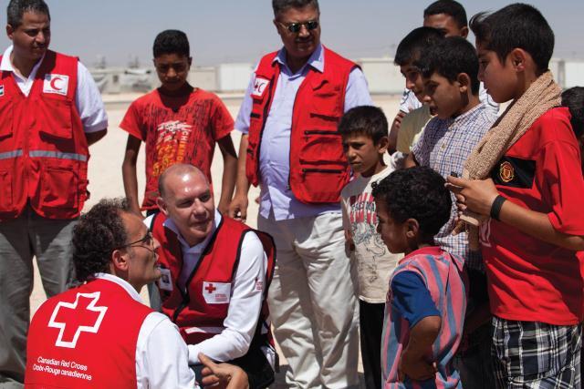 kalk Tilbagebetale Tæl op Visit to Syrian refugee camps - Canadian Red Cross Blog
