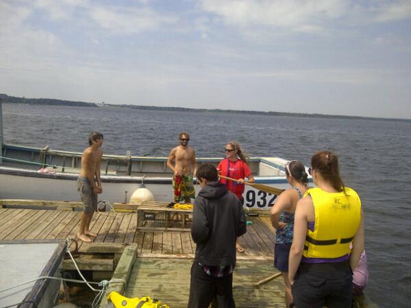 Demonstrating boating safety in PEI