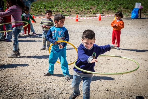 Refugee children in Lebanon