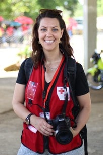Aid worker Katie Hope