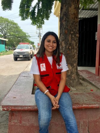 Honduras Red Cross volunteer Yahely Serrano