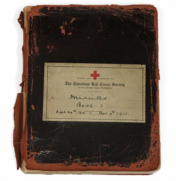 First Canadian Red Cross Executive Meeting Minutes