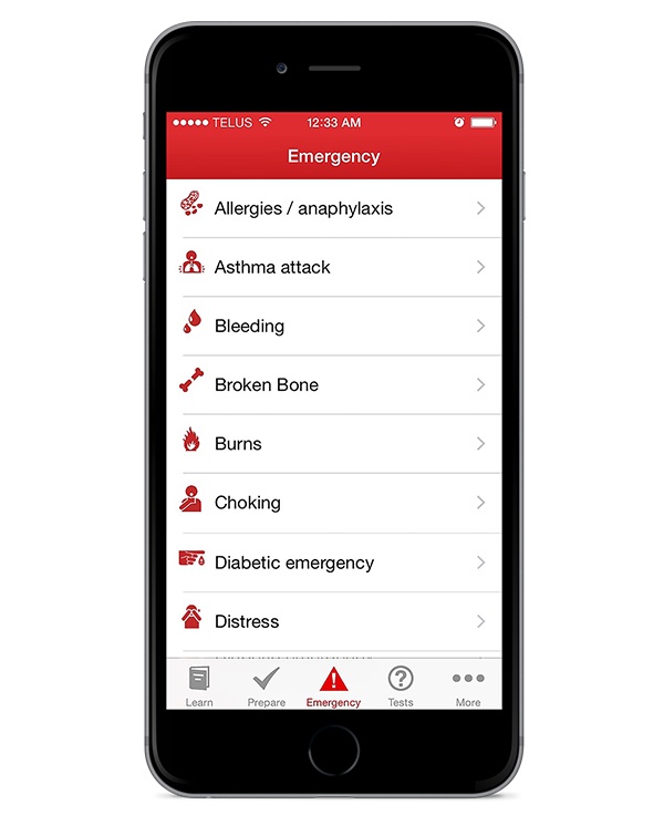 Support CRC First Aid App