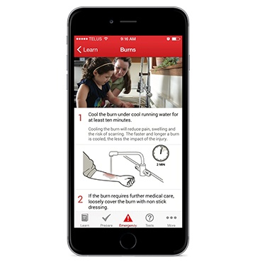 Canadian Red Cross First Aid App