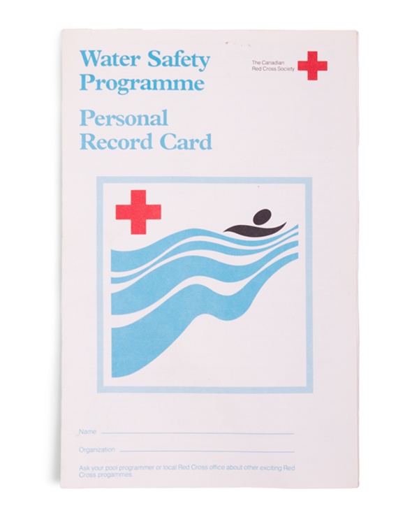Water Safety Programme Personal Record Card 