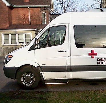 Canadian Red Cross Vehicle