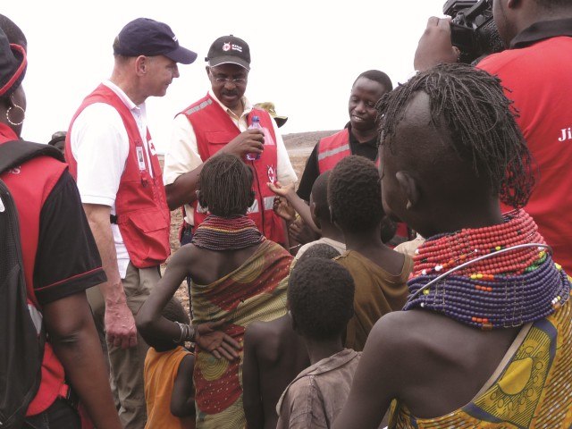 Red Cross international operations staff in Canada