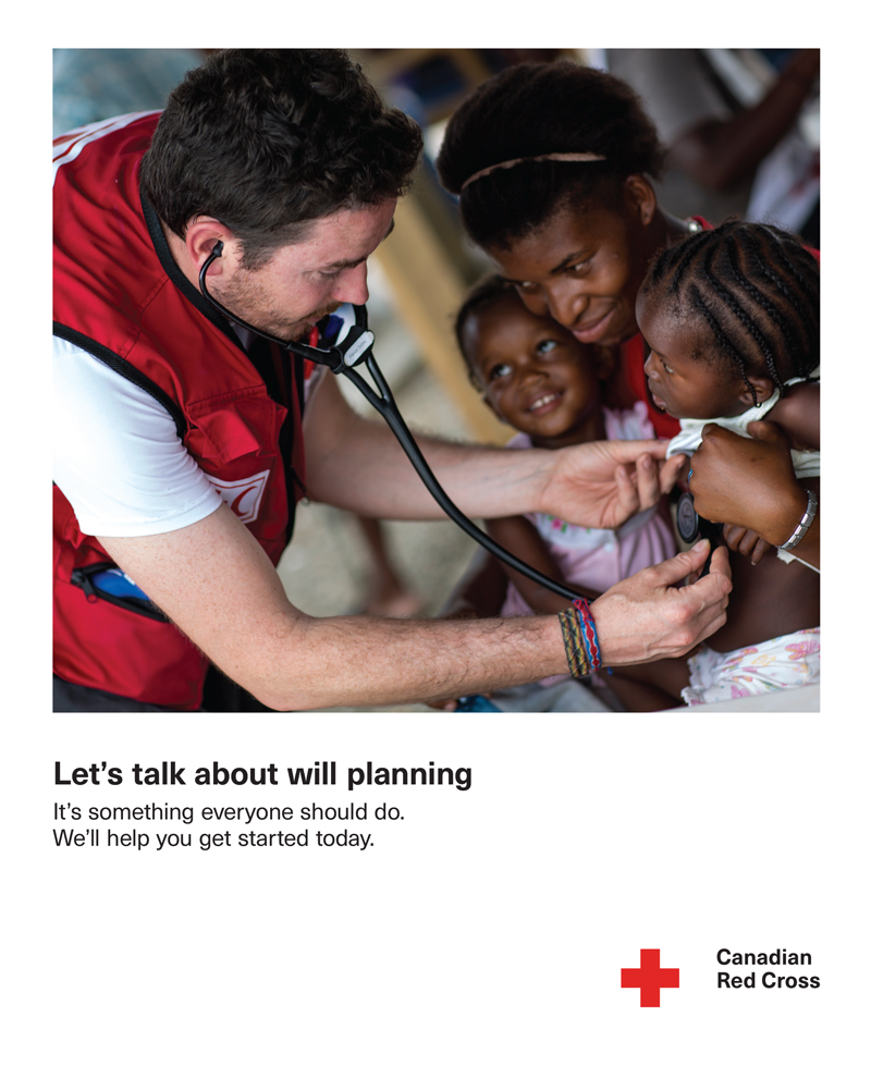 A preview of the Canadian Red Cross Will Planning Guide PDF