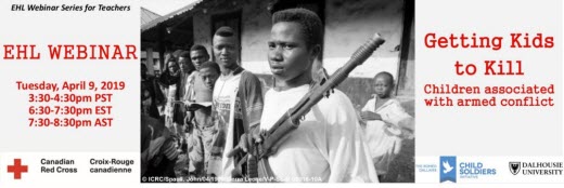 EHL WEBINAR: Children associated with armed conflict