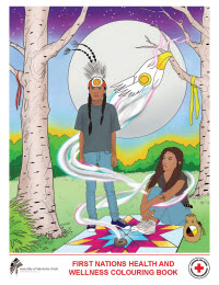 First Nations Health and wellness colouring book