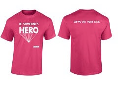 Red Cross Pink Day Tshirt 2019