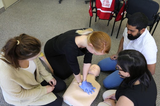 First Aid CPR class
