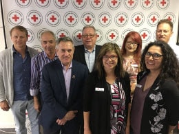 Red Cross executive cabinet members