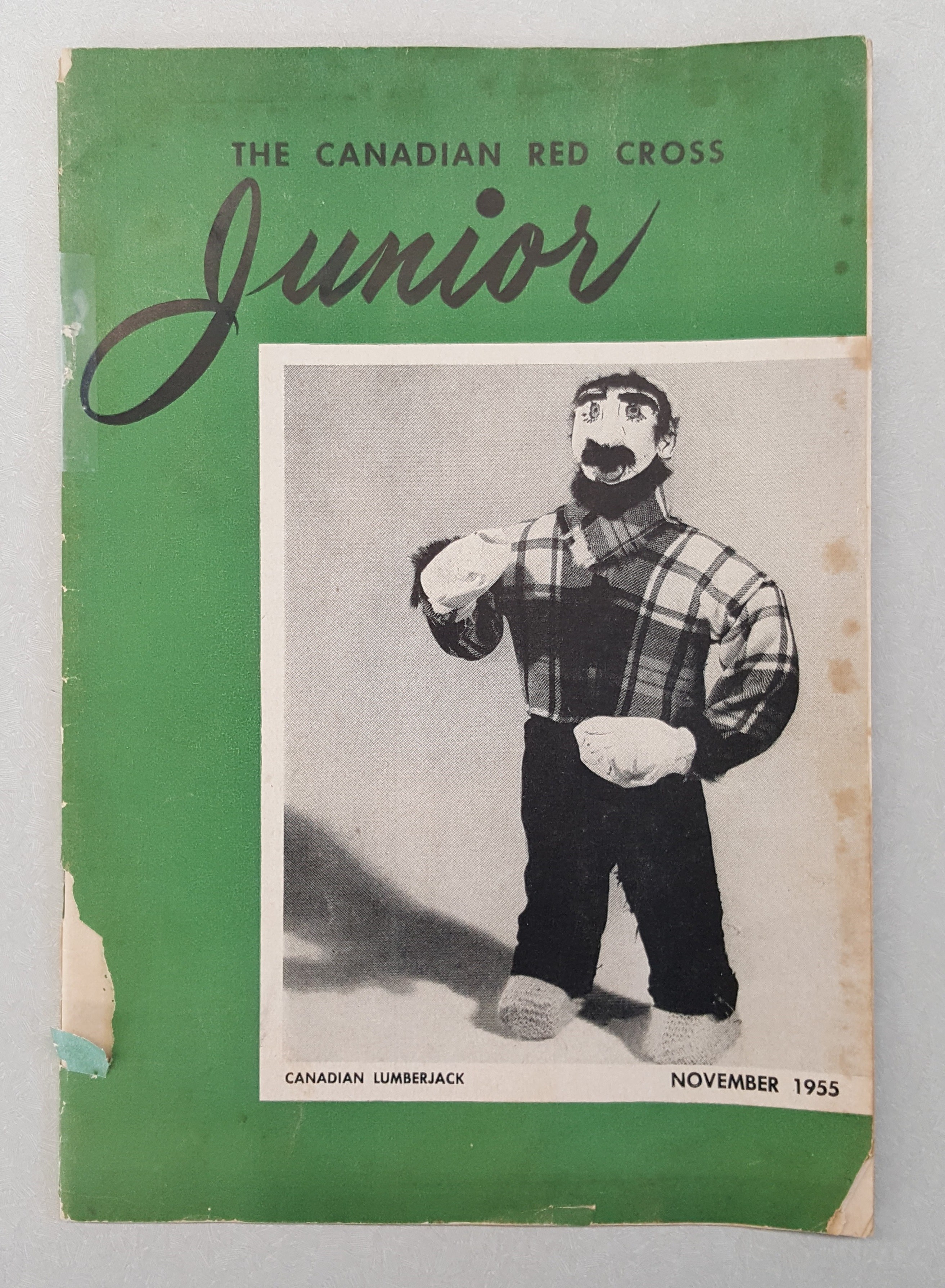 Red Cross Junior Magazine Nov. 1955