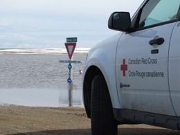 The Canadian Red Cross responding to flooding in Manitoba